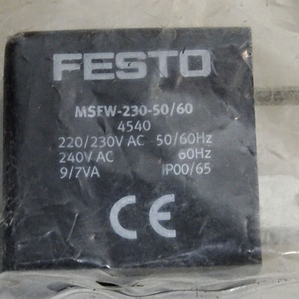 Festo 4540 Magnetspule MSFW-230-50/60 / Neu OVP