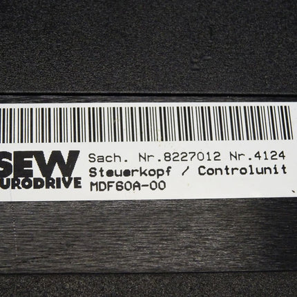 SEW Eurodrive 8227179 MDx60A0015-5A3-4-00 + 8227012 MDF60A-00 DEFEKT