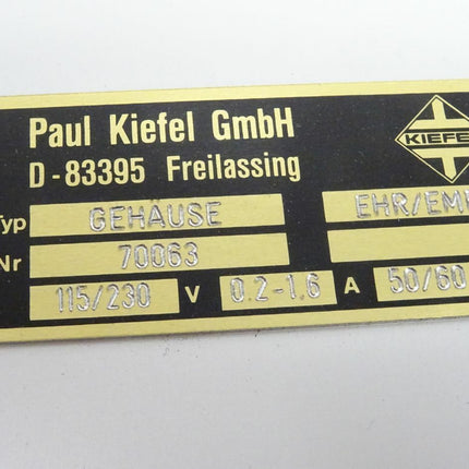 Paul Kiefel 70114 004 PC Generator EHR 101 PC mit Gehäuse EHR/EMR 70063