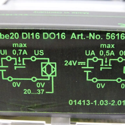 Murr Elektronik CUBE20 DI16 DO16 56168 Digitales Ein-/Ausgangsmodul