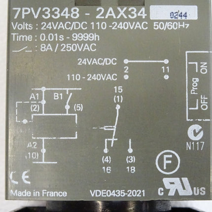 Siemens Simirel 7PV3 / 7PV3348-2AX34 + 7PX9921