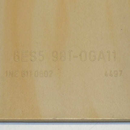 Siemens 6ES5981-0GA11 / 6ES5 981-0GA11 Blende