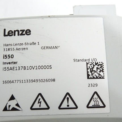 Lenze inverter i550 I55AE137B10V10000S - Defekt