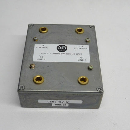 AB Allen Bradley PN830 Comms Switching Unit 92368 Rev. A1 / NEU