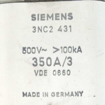 Siemens 3NC2431 500V~ 350A