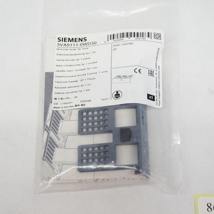 Siemens Klemmenabdeckung 3VA9111-0WD30 / Neu OVP