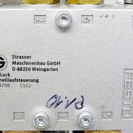 Festo MecLock Schnelllaufsteuerung 1189798 + VZO-3-PK-3 101494