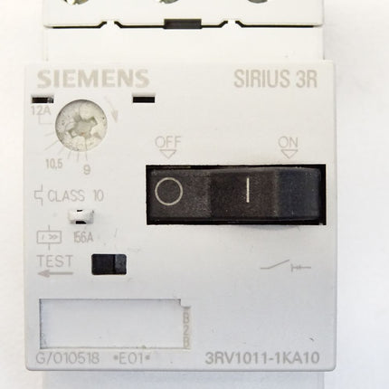 Siemens Sirius Leistungsschalter 3RV1011-1KA10