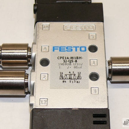 NEU-OVP Festo CPE14-M1BH-5J-QS-8 Magnetventil VEntil 196908