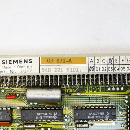 Siemens 03831-A Platine 5482219101.00 E:D