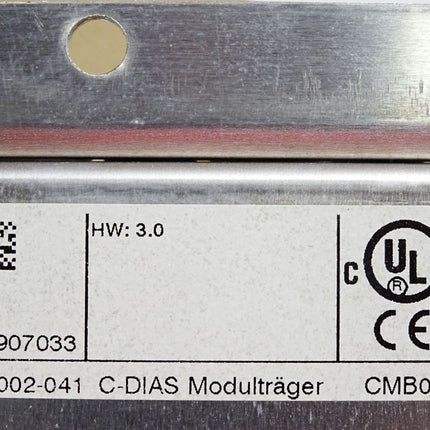 Sigmatek 12-002-041 C-DIAS Modulträger CMB041 HW:3.0 / Neu OVP