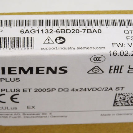 Siemens Siplus ET200SP 6AG1132-6BD20-7BA0 / Neu OVP versiegelt