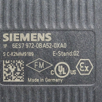 Siemens Anschlussstecker für Profibus 6ES7972-0BA52-0XA0 6ES7 972-0BA52-0XA0