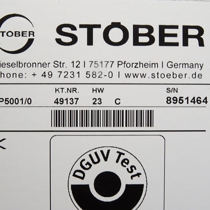 Stöber Stober Servoumrichter SDS5008 SDS5008A/L 55429 0.75kW + ASP5001/0 49137 + DP5000 44575 / Neu OVP