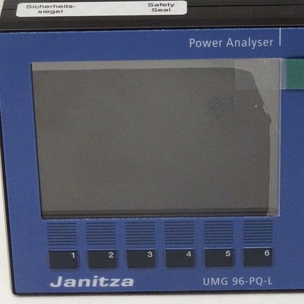 Janitza Netzanalysator UMG96-PQ-L 5236012 / Neu