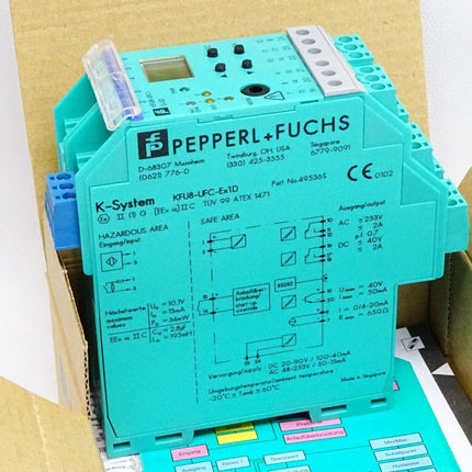 Pepperl+Fuchs K-System Frequenzmessumformer KFU8-UFC-Ex1.D 49536S / Neu OVP