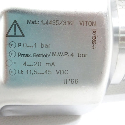 Endress+Hauser Cerabar M Druckmessumformer PMP41-RE13H1C11M1 0..1bar 4..20mA 11.5...45VDC