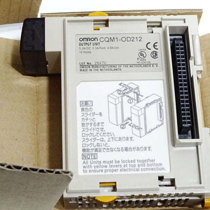 Omron CQM1-OD212 Output Unit / Neu OVP