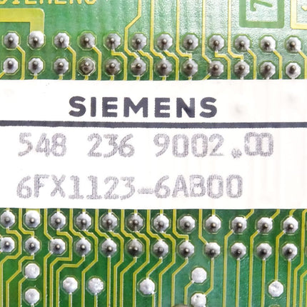 Siemens 6FX1123-6AB00 / 5482369002.00 Memory Submodule