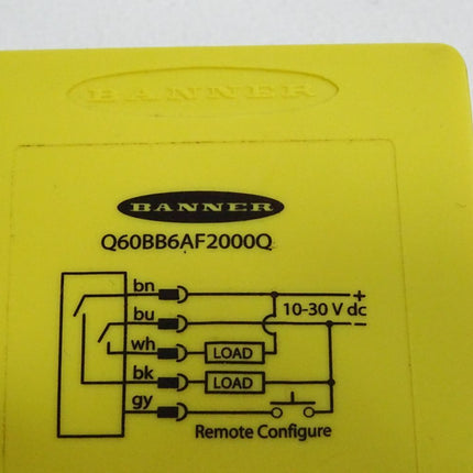 Banner Turck Q60BB6AF2000Q Fotoelektrischer Sensor