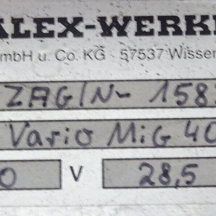 Dalex-Werke Vario MIG 400EB Schweitechnik