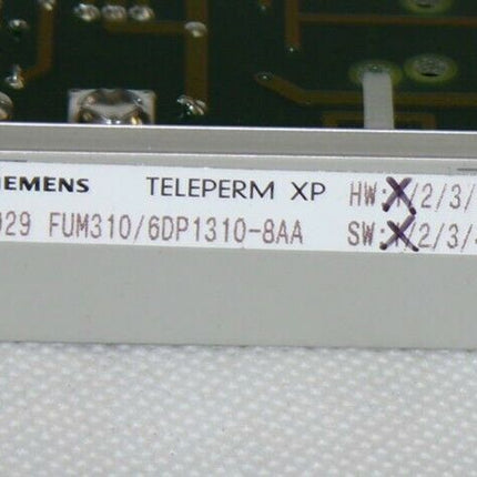 Siemens Teleperm XP Baugruppe FUM310 / 6DP1310-8AA / 6DP13108AA / 0205