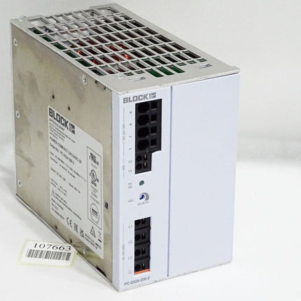 Block Power Compact-3AC/24DC-20 PC-0324-200-2 Schaltnetzteil