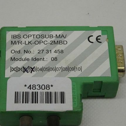 Phoenix Contact IBS OPTOSUB-MA/M/R-LK-OPC-2MBD Interbus 2731458