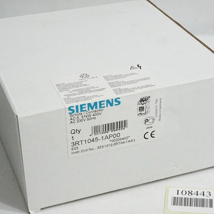 Siemens Schütz 3RT1045-1AP00 / Neu OVP