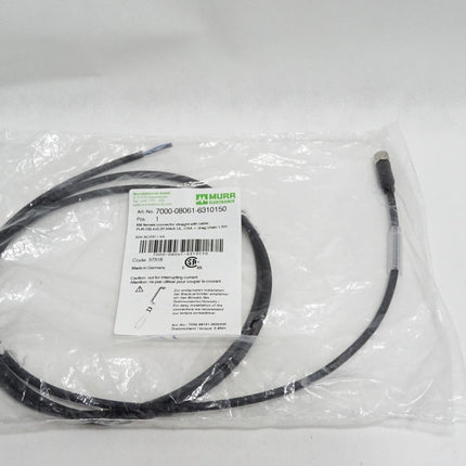 Murr Elektronik Kabel 1.5m 7000-08061-6310150 / Neu OVP