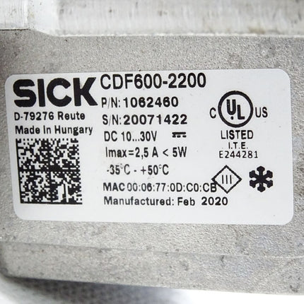 Sick 1062460 CDF600-2200 Connection Device Fieldbus