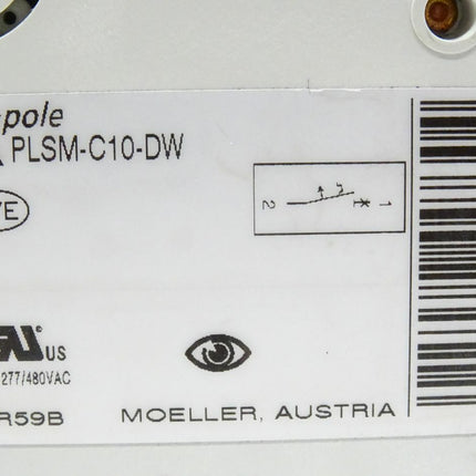 Moeller PLSM-C10-DW Xpole Sicherungsautomat Leitungsschutzschalter