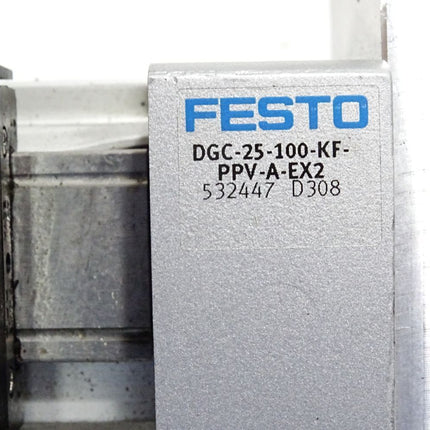 Festo 532447 DGC-25-100-KF-PPV-A-EX2 Linearantrieb