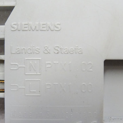 Siemens Landis&Staefa PTX1.02 / PTX1.00 / 070810A