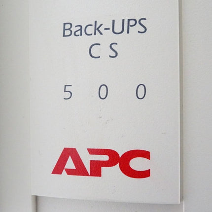 APC Back-UPS CS 500 BK500EI - ohne Batterie