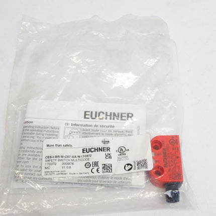 Euchner Berührungslose Sicherheitsschalter 170372 CES-I-BR-M-C07-SA-N-170372 / Neu OVP