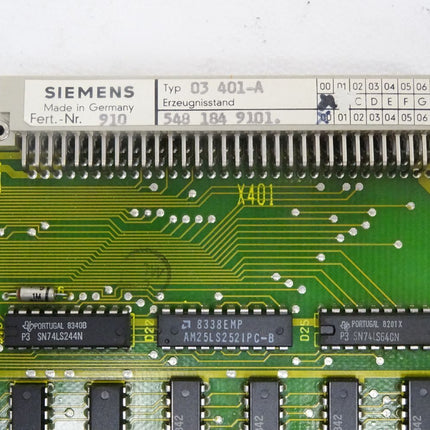 Siemens 03 401-A / 5481849101.00 / 5481849101 6fx1118-4aa01