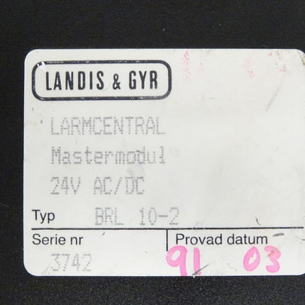 Landis&Gyr Larmcentral Mastermodul / BRL10-2