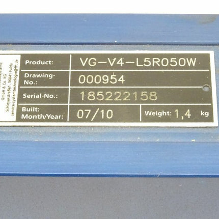 Edag VG-V4-L5R050W Vario Gauge Laser