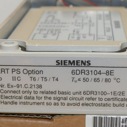 NEU-OVP Siemens 6DR3104-8E Sipart PS Option 6DR3 104-8E