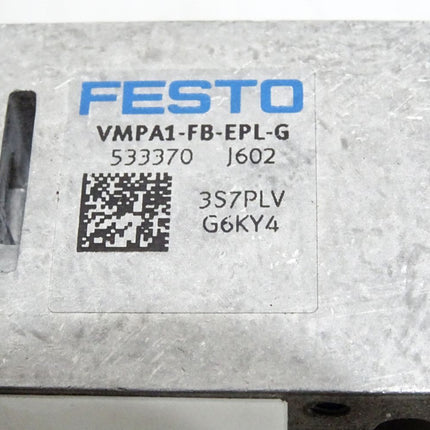 Festo 533370 VMPA1-FB-EPL-G Endplatte