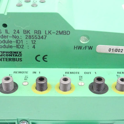 Phoenix Contact 2855347 Buskoppler IBS IL 24 BK RB LK-2MBD / 28 55 347