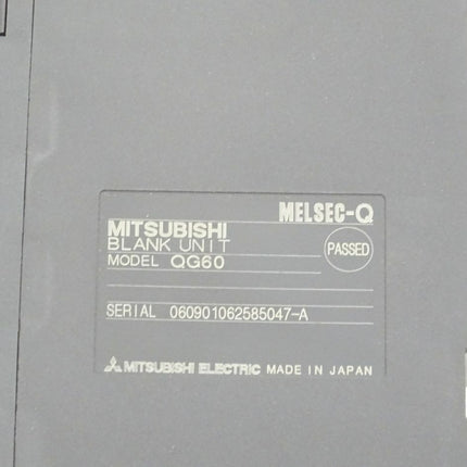 Mitsubishi MELSEC-Q QG60 Blank Unit