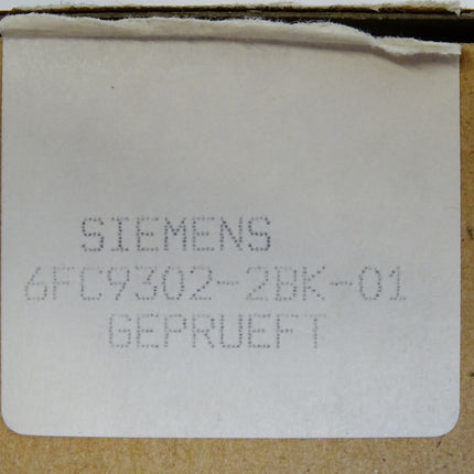 Siemens 6FC9302-2BK-01 / Neu OVP