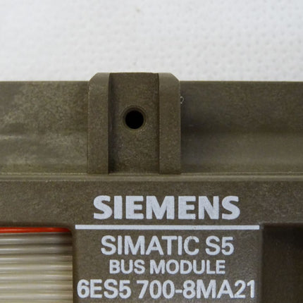 Siemens Simatic S5 6ES5700-8MA21 6ES5 700-8MA21 Busmodul für S5-100U/ET 100U/ET 200U