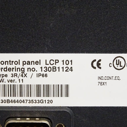 Danfoss control panel LCP101 130B1124