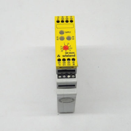 Wieland SNV 4063KL Safety Relay A-03 R1188.0610.0 Sicherheitsrelais