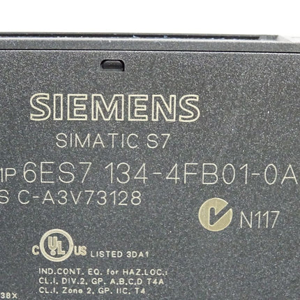 Siemens 6ES7134-4FB01-0AB0 6ES7 134-4FB01-0AB0