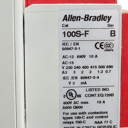 Allen-Bradley 100S-C85KL14BC / 100-C85*00 Safety Contactor