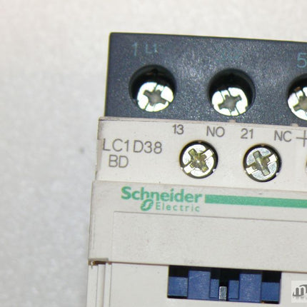 Schneider LC1D38BD Leistungsschütz LC1-D38 BD Schütz LAD4TBDL